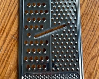 Vintage Foley All In One Stainless Steel Cheese Grater Kitchen Gadget