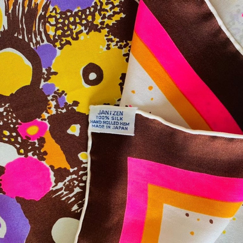Vintage Tissue Bubblegum Scarf main image 0