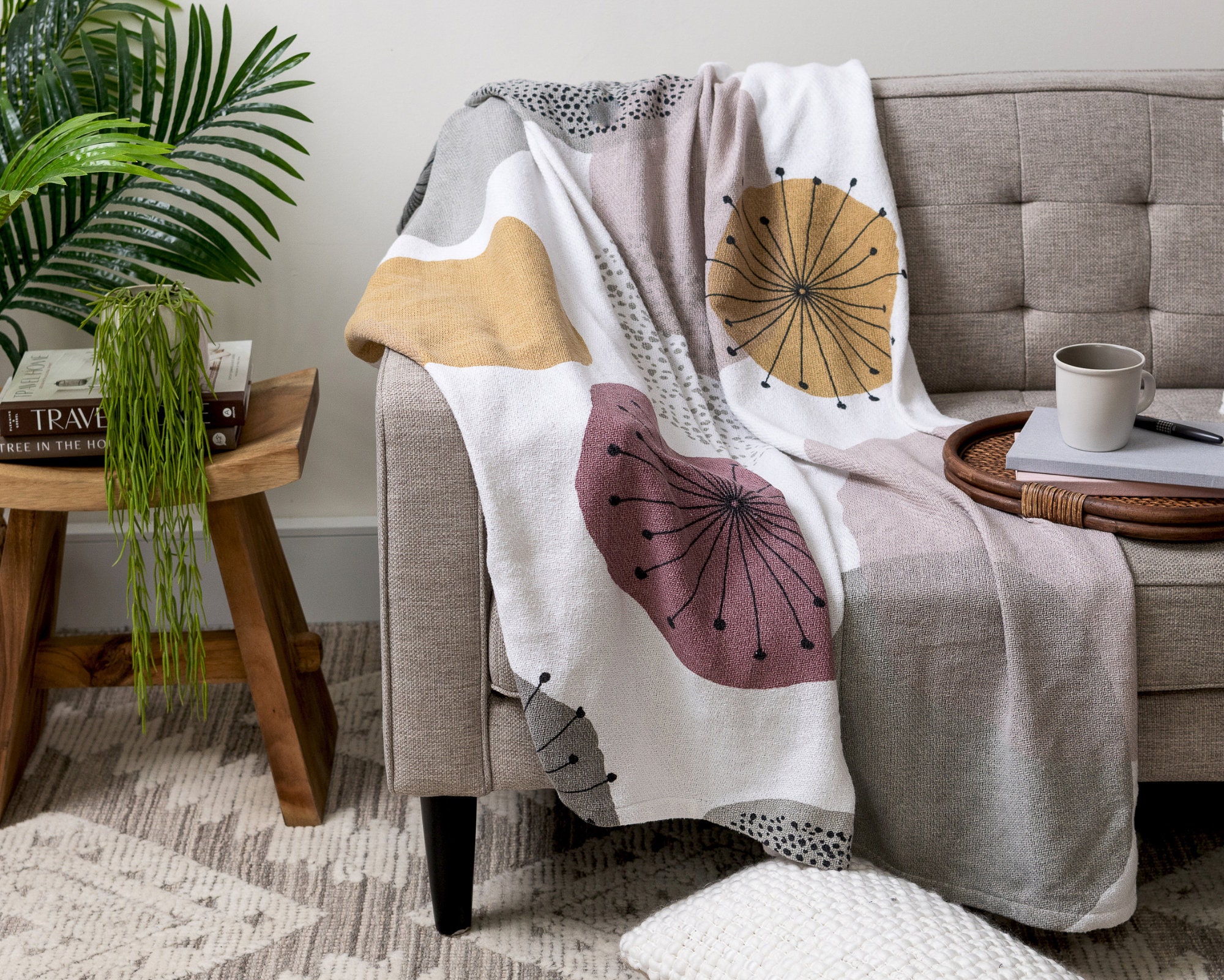 Lightweight Summer Throw Blanket for Couch Chair or Bed Etsy