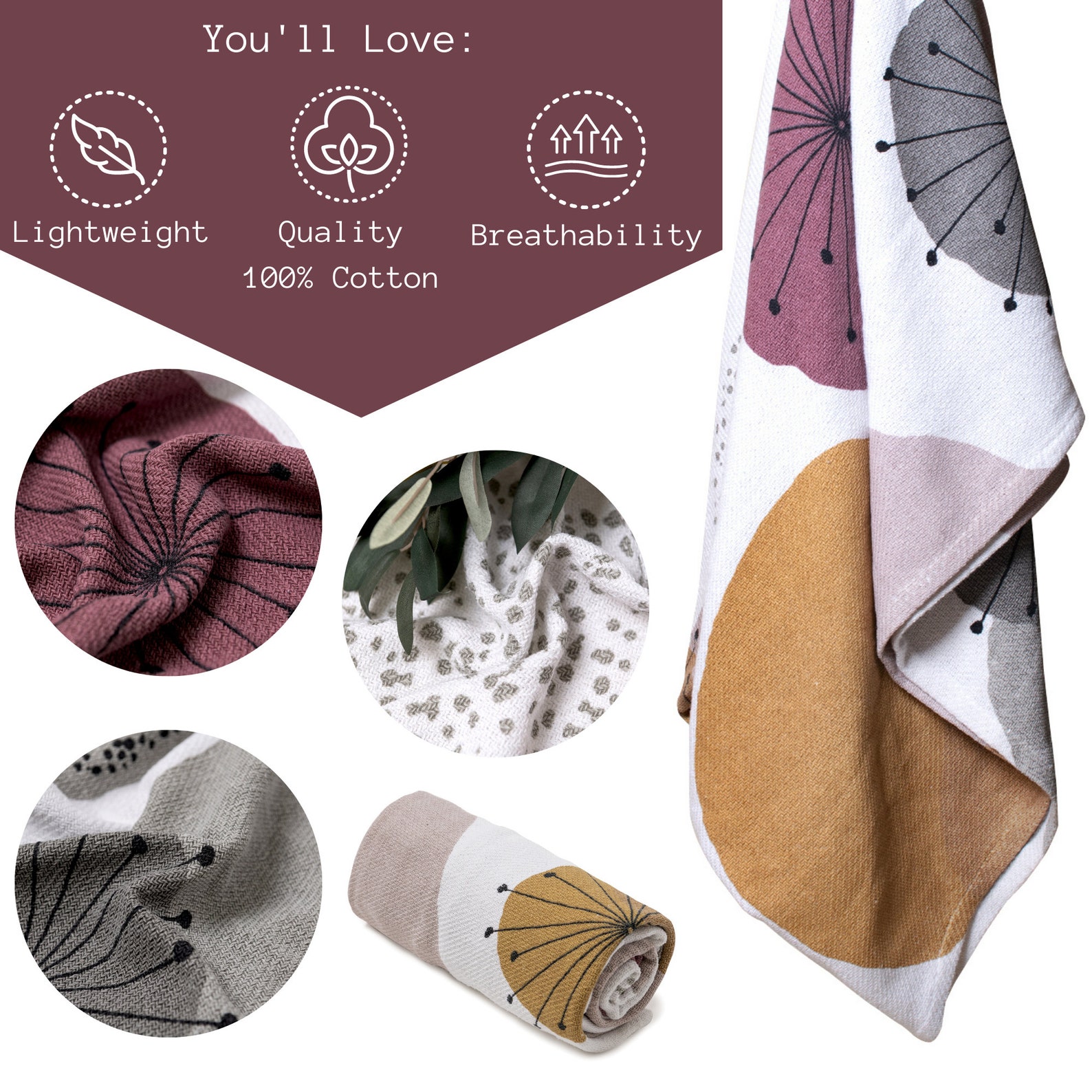 Lightweight Summer Throw Blanket for Couch Chair or Bed Etsy