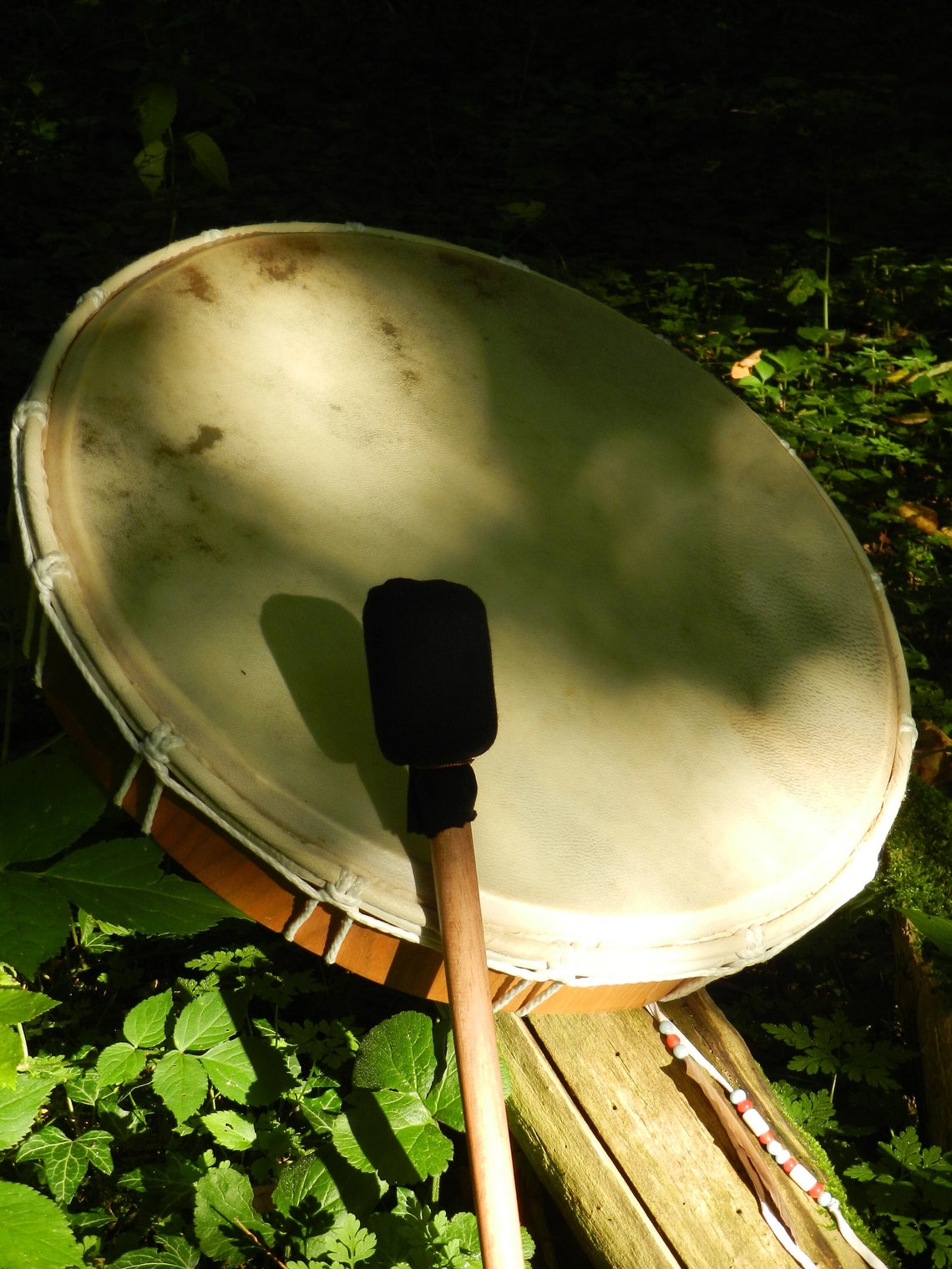 Meinl Percussion FD7KA Kanjira - Tamburo A Cornice In Pelle Di Capra, Diametro 19.05 Cm, Marrone - Foto 8