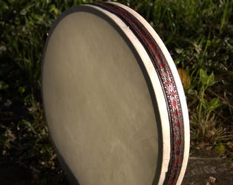 Tambor oceánico, sonido del mar, cuero, pequeño tambor oceánico de cuero