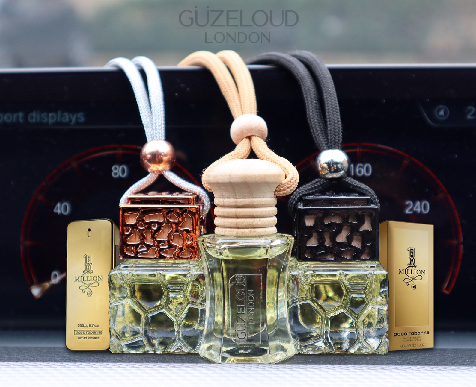 Car Air Freshener One Million Luxury Oud Diffuser Etsy