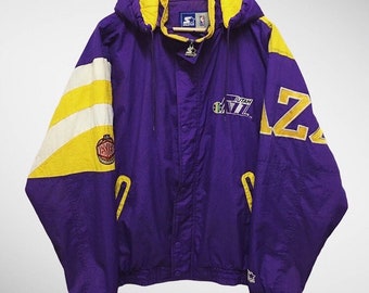 utah jazz starter jacket