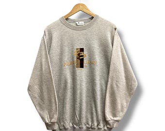 Vintage Pierre Balmain Gray Sweatshirt LARGE Pierre Balmain