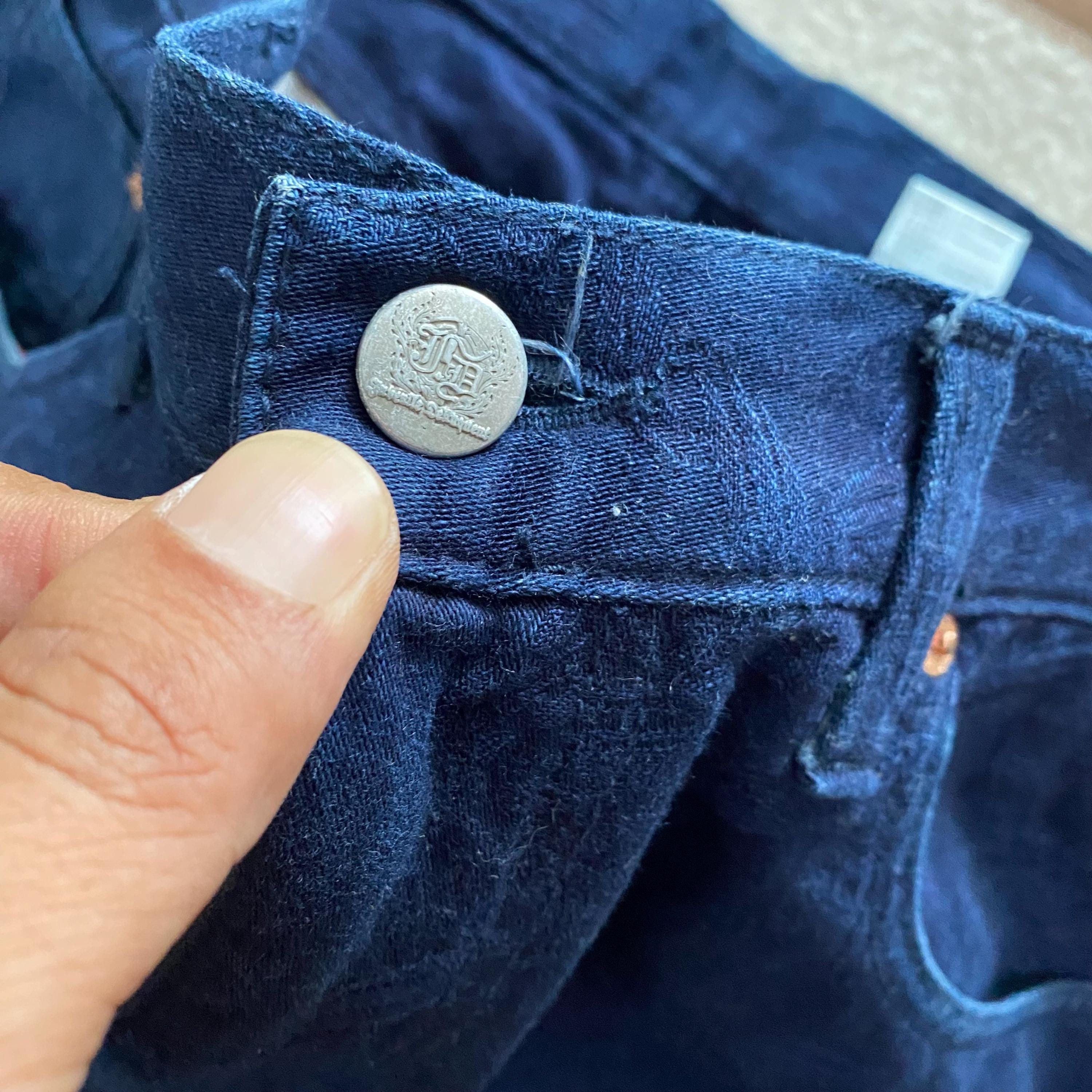 Vintage 90's Juvenile Delinquent Blue Jeans Baggy W39 Juvenile