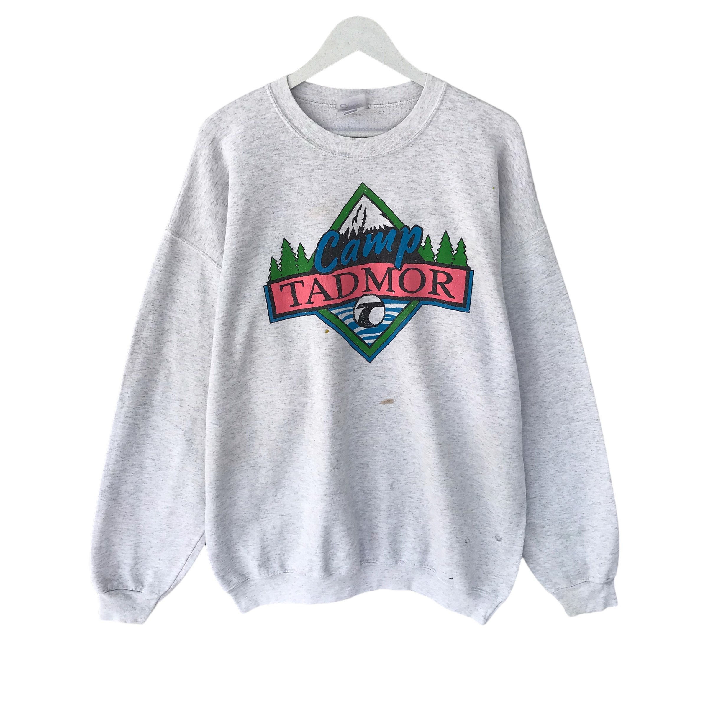 Vintage Camp Tadmor Biglogo Print Sweatshirt Crewneck Pullover Jumper ...