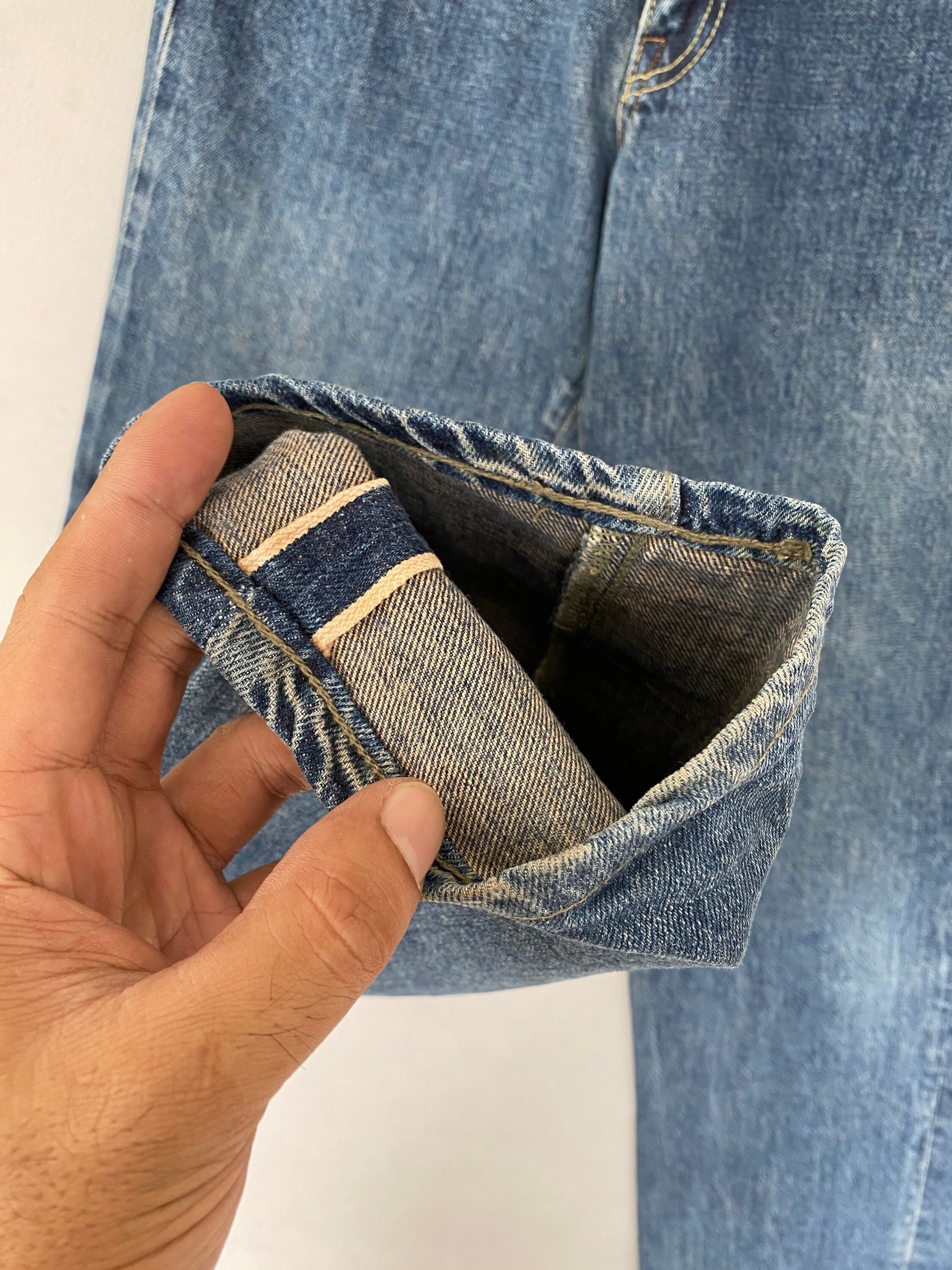 Vintage Bobson Blue Jeans Size 26 Bobson Jeans Zipper Fly Bobson