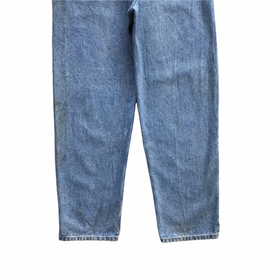 Vintage 90s Calvin Klein Easy Fit Blue Jeans Size… - image 8