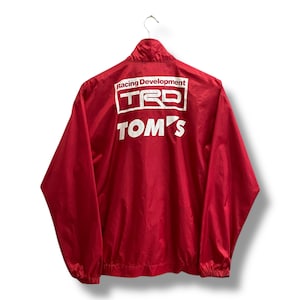 Toyota Trd Vintage Racing Jacket Red - Etsy