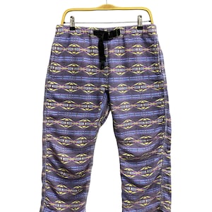 Wild Things Half Pant Navajo Multicolor Größe Medium Wild Things Outwear Verstellbare Taille Wild Things Outdoor Streetwear Quater Pant Gestreift