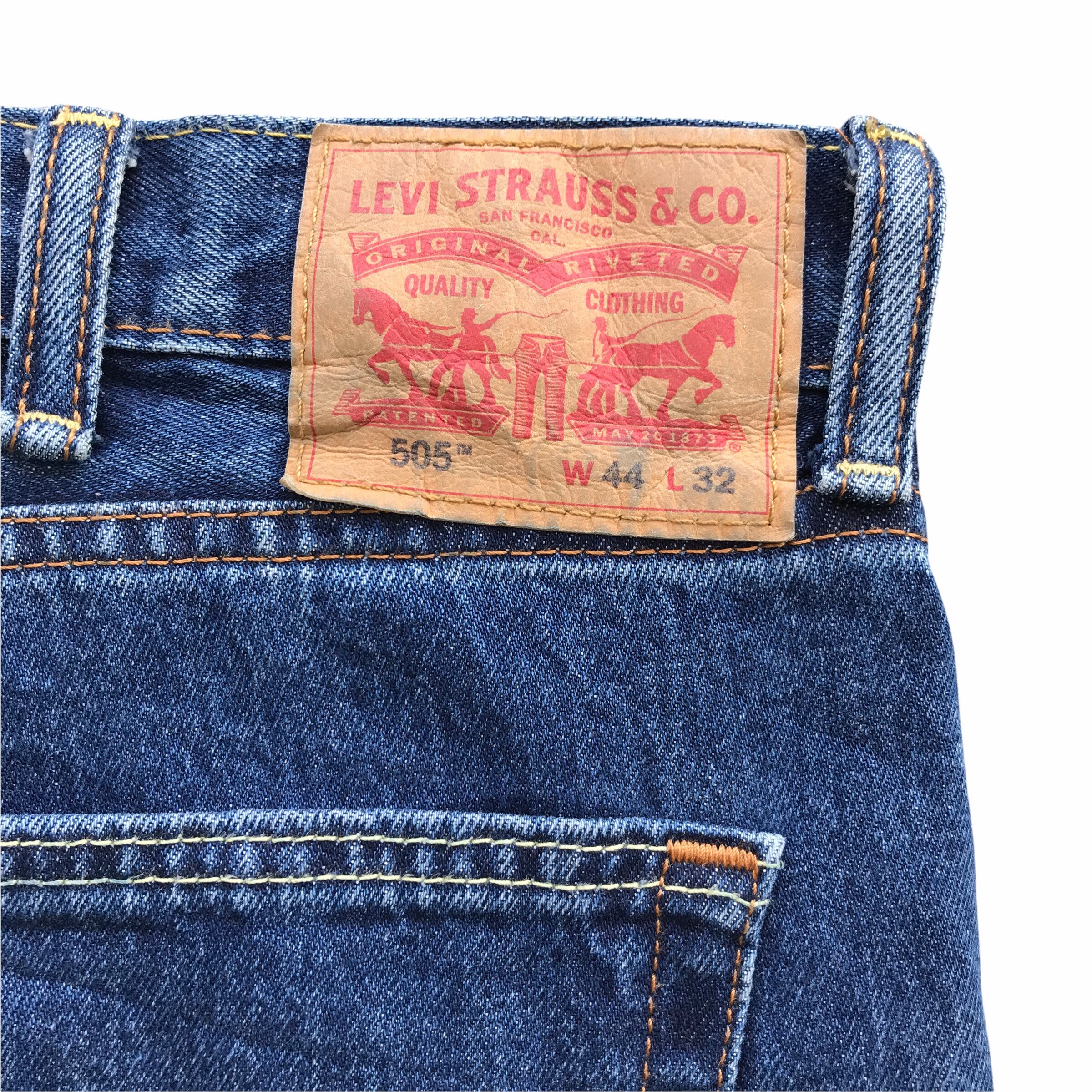 Levi’s/リーバイス VINTAGE CLOTHING 44 1967 505® Regular Fit Men's Jeans - Dark Wash | Levi's® US
