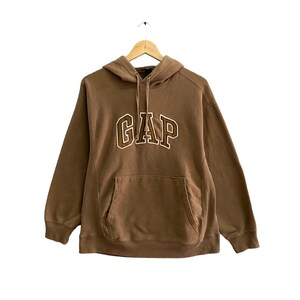 Gap Hoodie Brown - Etsy Canada