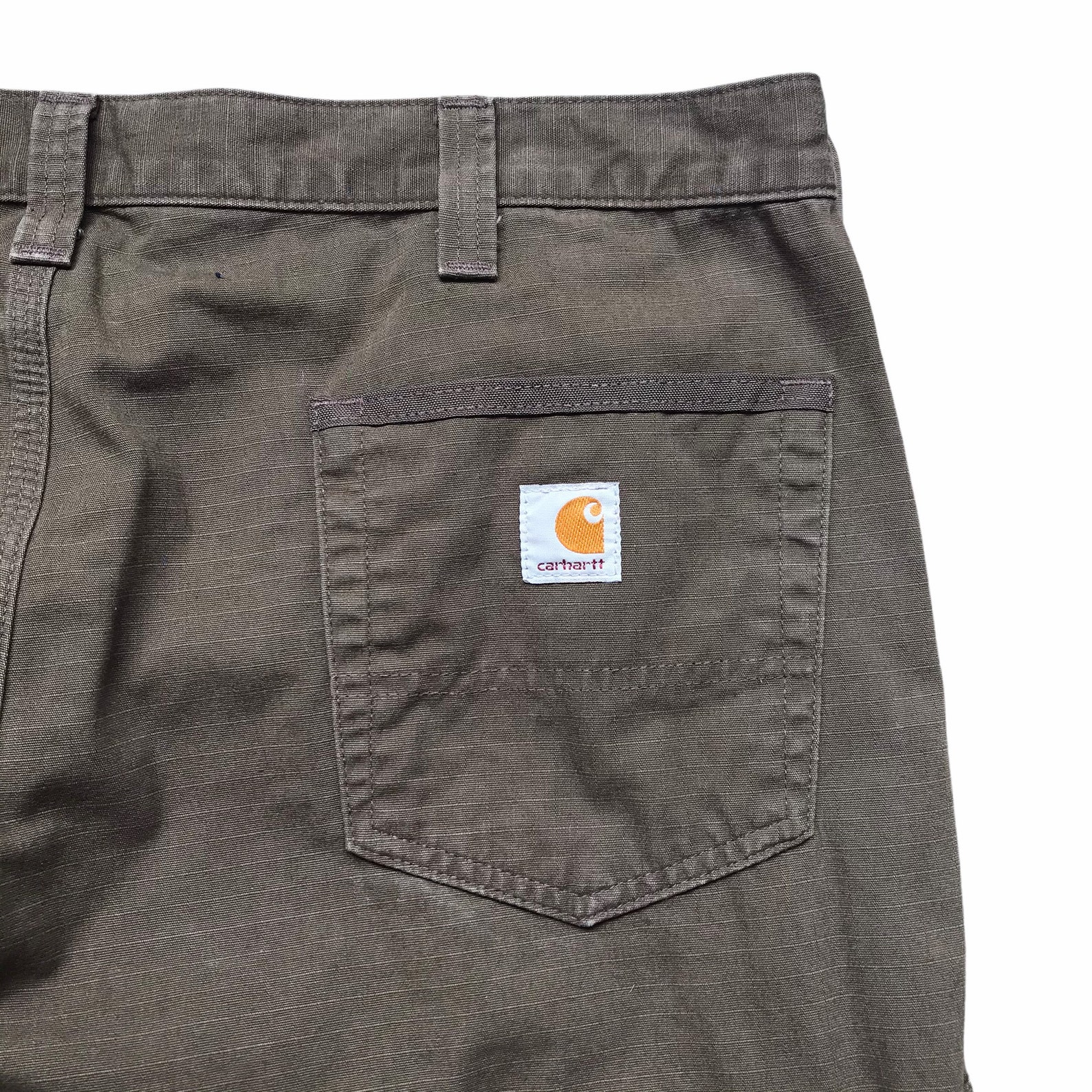 Vintage Carhartt Dark Brown Cargo Double Knee Multi Pocket | Etsy