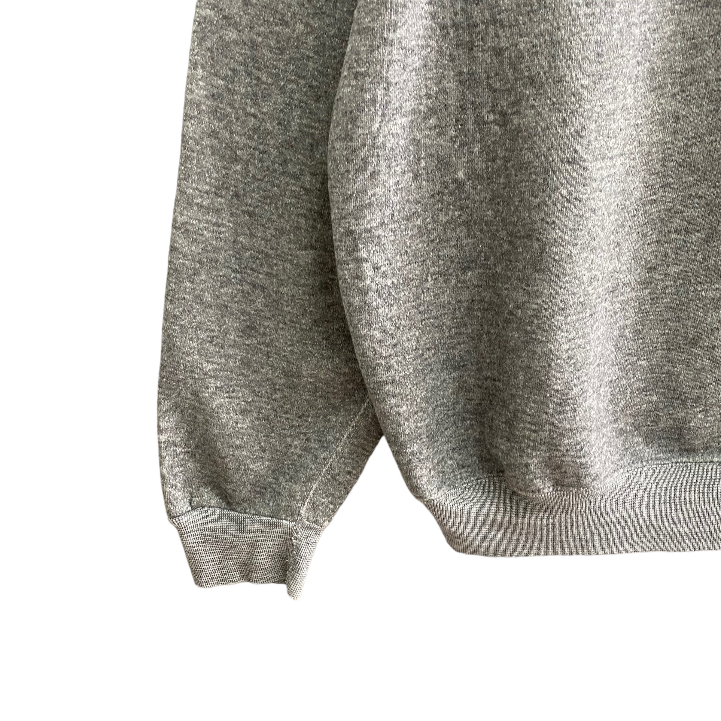 Vintage 90s Tuff City Soft Grey Sweatshirt Unisex Large Tuff