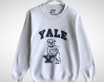 Vintage University Yale Spellout Logo 