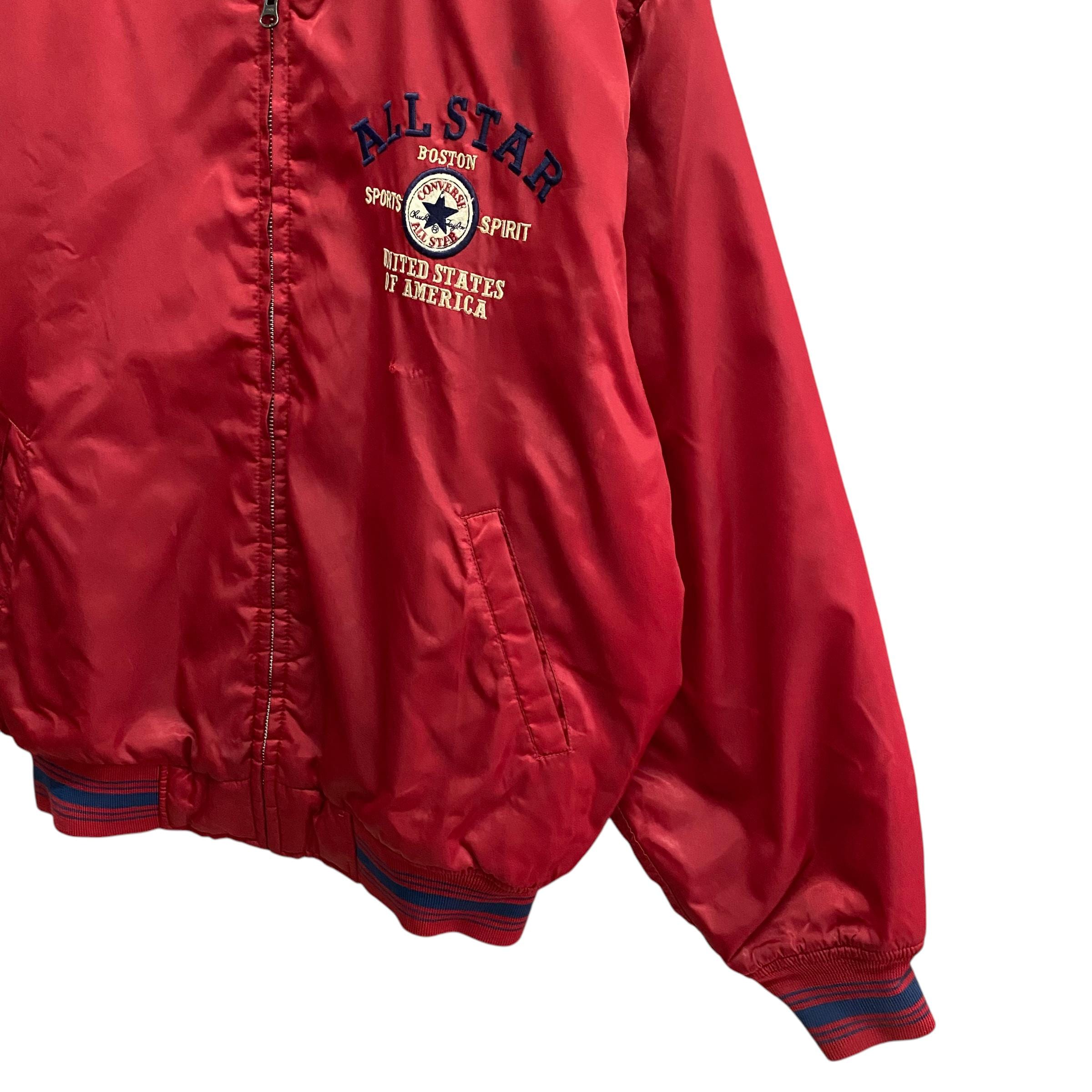 Vintage Converse All Star Chuck Taylor Red Varsity Jacket Xlarge