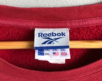 Vintage Reebok Navy Blue Crewneck Sweatshirt Size Medium M, 53% OFF