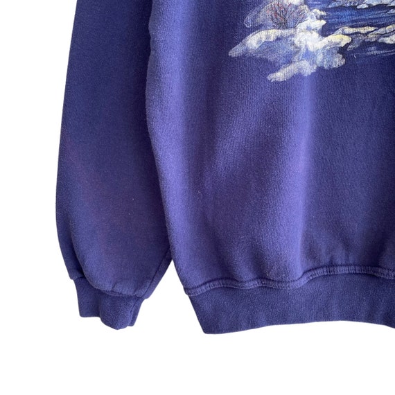 Vintage Northern Reflections Navy Sweatshirt Smal… - image 4
