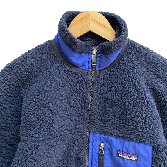 Vintage Patagonia Polartec Zipper Fleece Sweater … - image 2