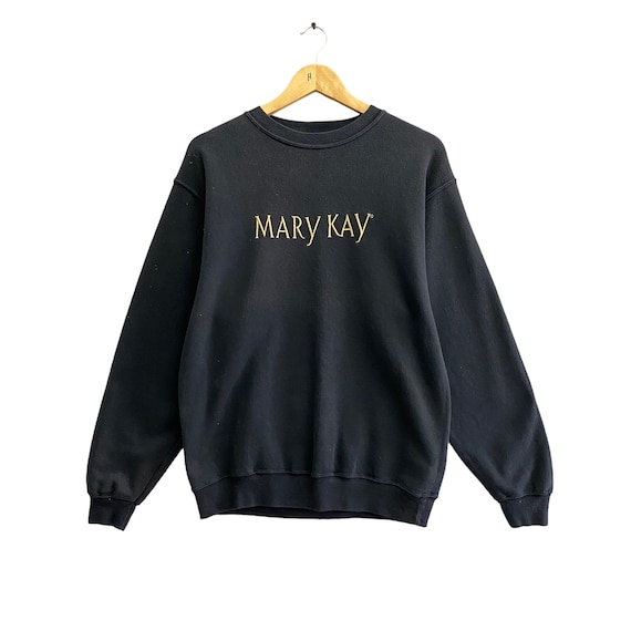 Vintage Mary Kay Spellout Embroidered Logo Crewneck Sweatshirt