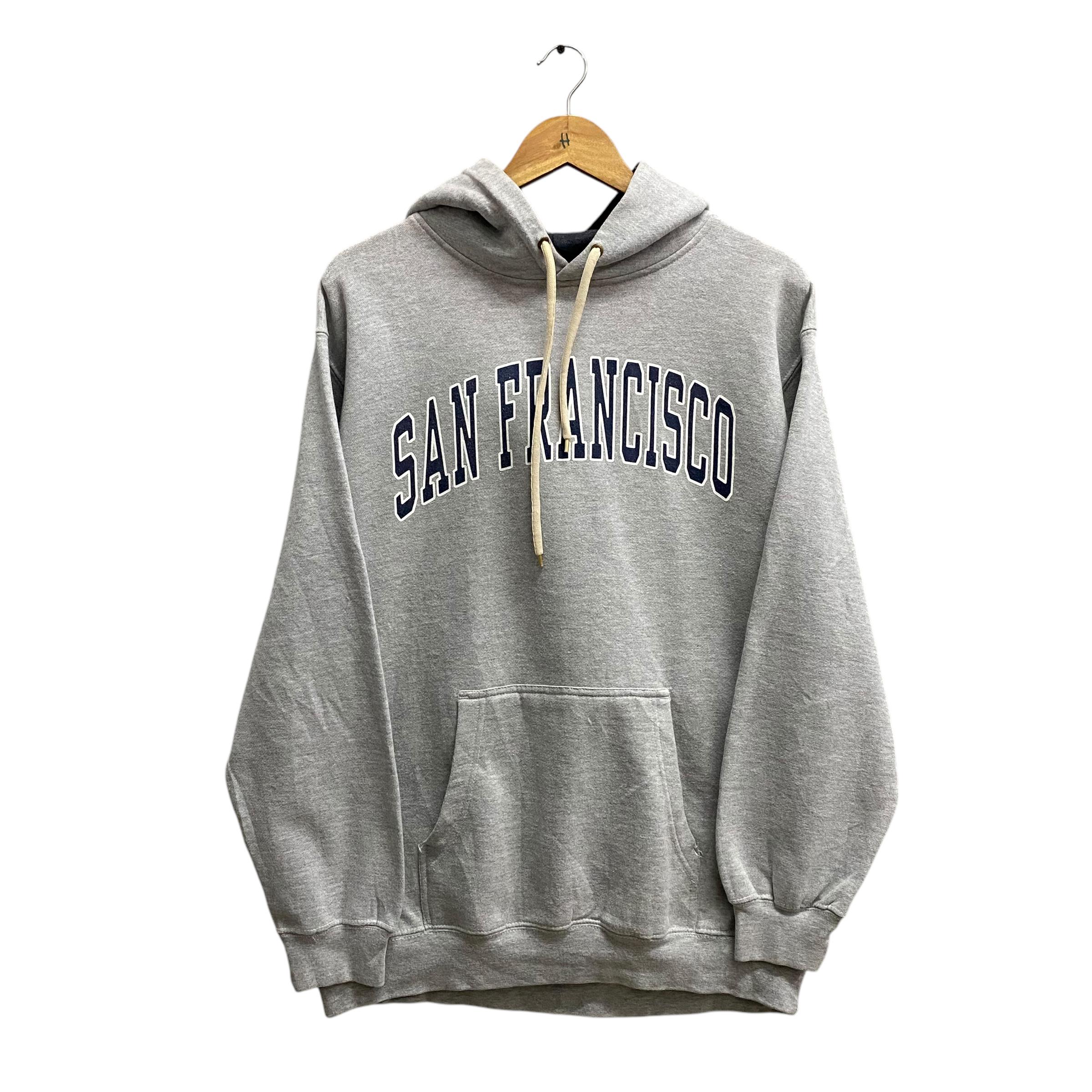 Vintage San Francisco Soft Grey Hoodie XL San Francisco Crewneck