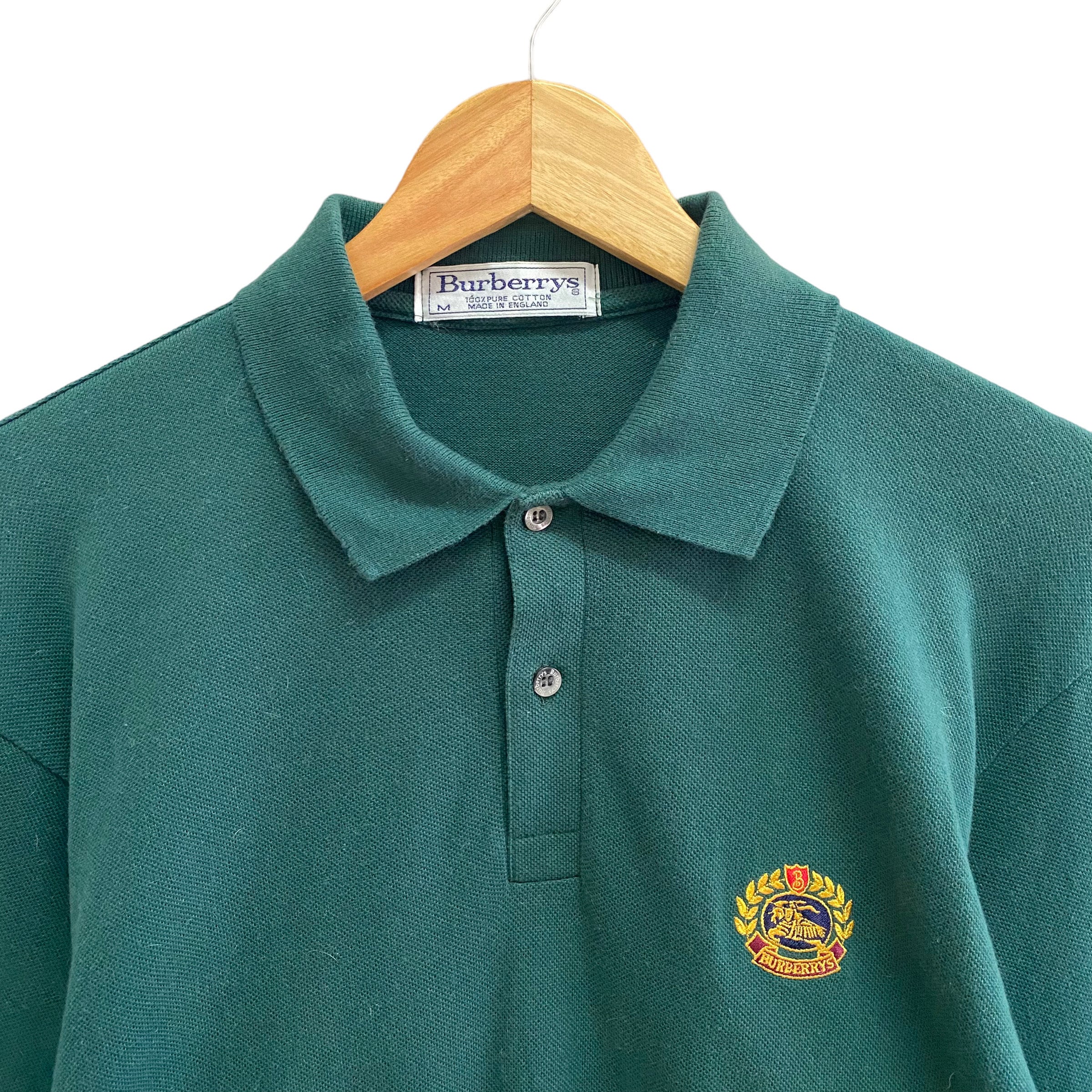 Polo burberry verde discount