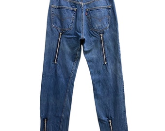 ヴィンテージ 90 年代 Levis 501xx ライトブルー ダメージ加工