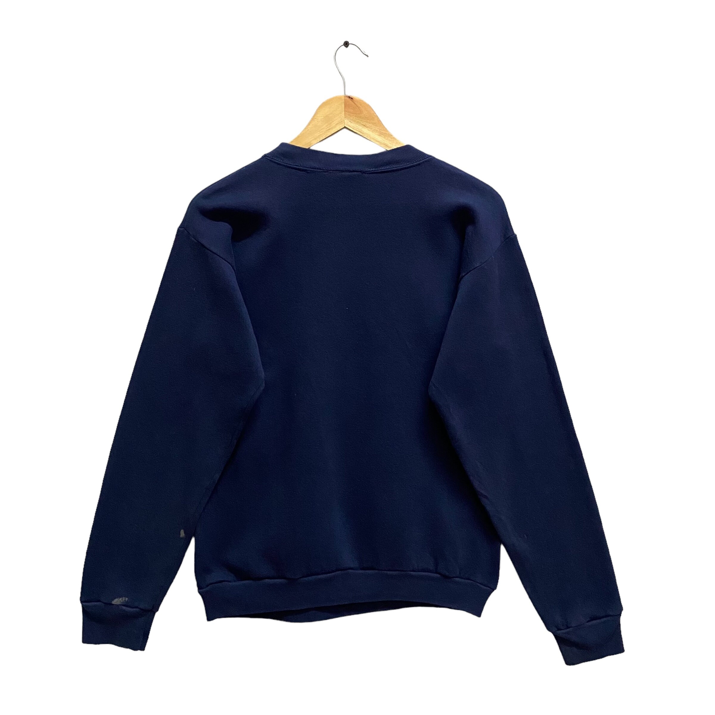 ◇1993studio◇ Retro back point sweatshirt navy MUSINSA | 1993STUDIO Retro back point hood_navy