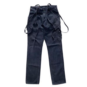 Vintage 90s Ripped Johnbull Men's Uniform Worker Jeans Denim