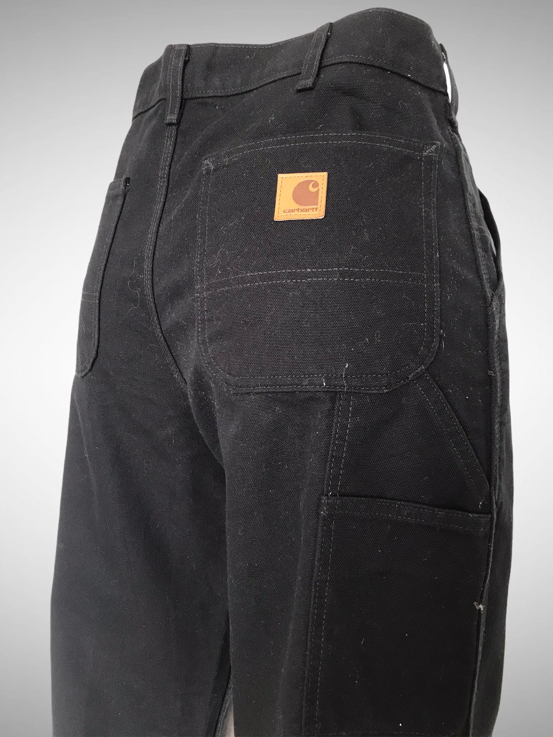 Vintage Carhartt Work Pant Carpenter Negro Carhartt Trabajo Etsy