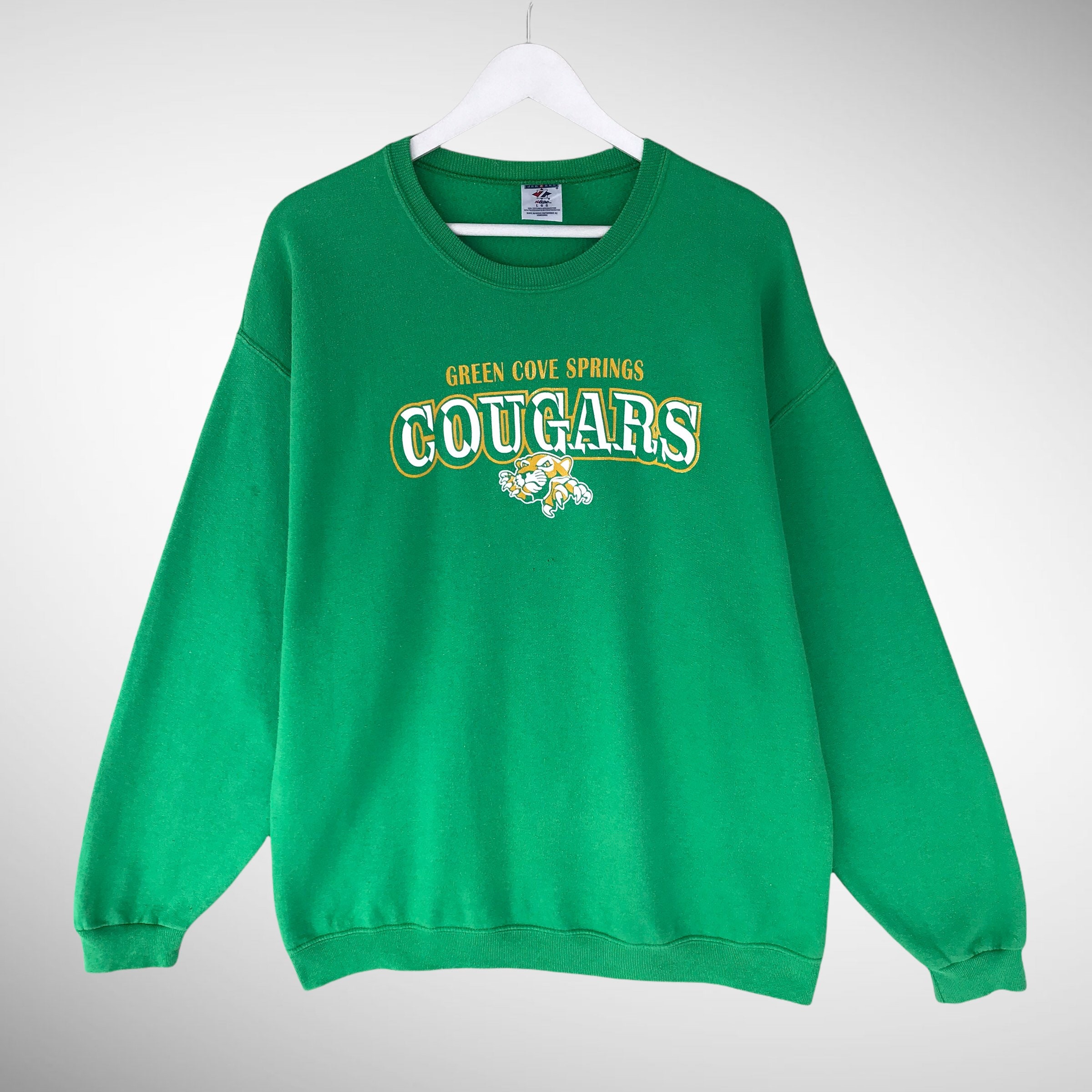【Crazy Car Wash Crew】23FW★ GREEN NUMBER PLATE SWEATSHIRTS Sweatshirts - Future Icons Badge of Sport Crew Sweatshirt