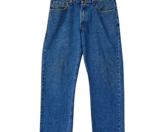 Vintage 90er Jahre Levi's Signature Hellblaue Jeans Größe 32 Levis Signature Blaue Jeans Levis Signature Distressed Denim Vintage Gerade Schnitt Jeans