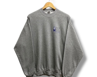 Vintage Y2K Valley View Casino Concerts Sweatshirt LARGE Valley View Crewneck Valley View Casino Sweater Pullover Print Logo Valley Jumper