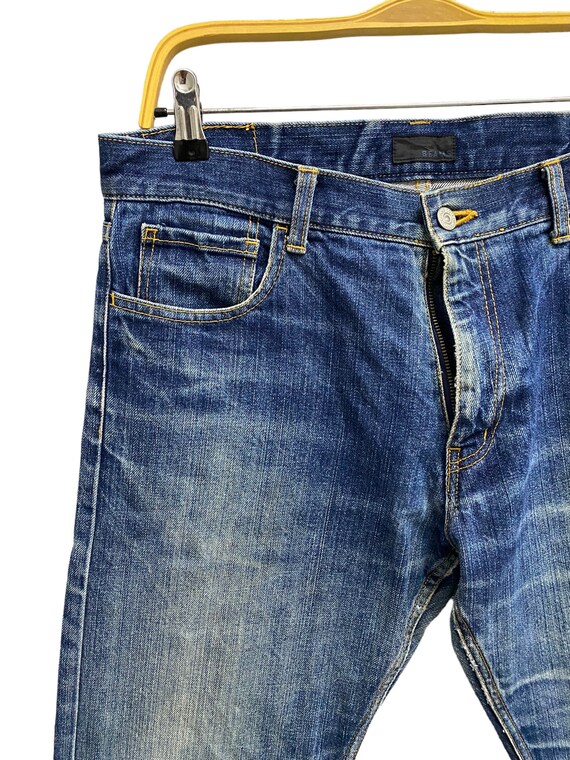 Vintage 90s Beams Japan Blue Jeans Size 32 Non Se… - image 5