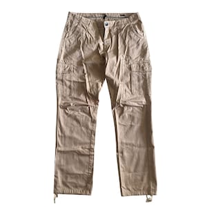 Vintage Y2K United Colors Of Benetton Cargo Multipocket Utility Military Pants w34