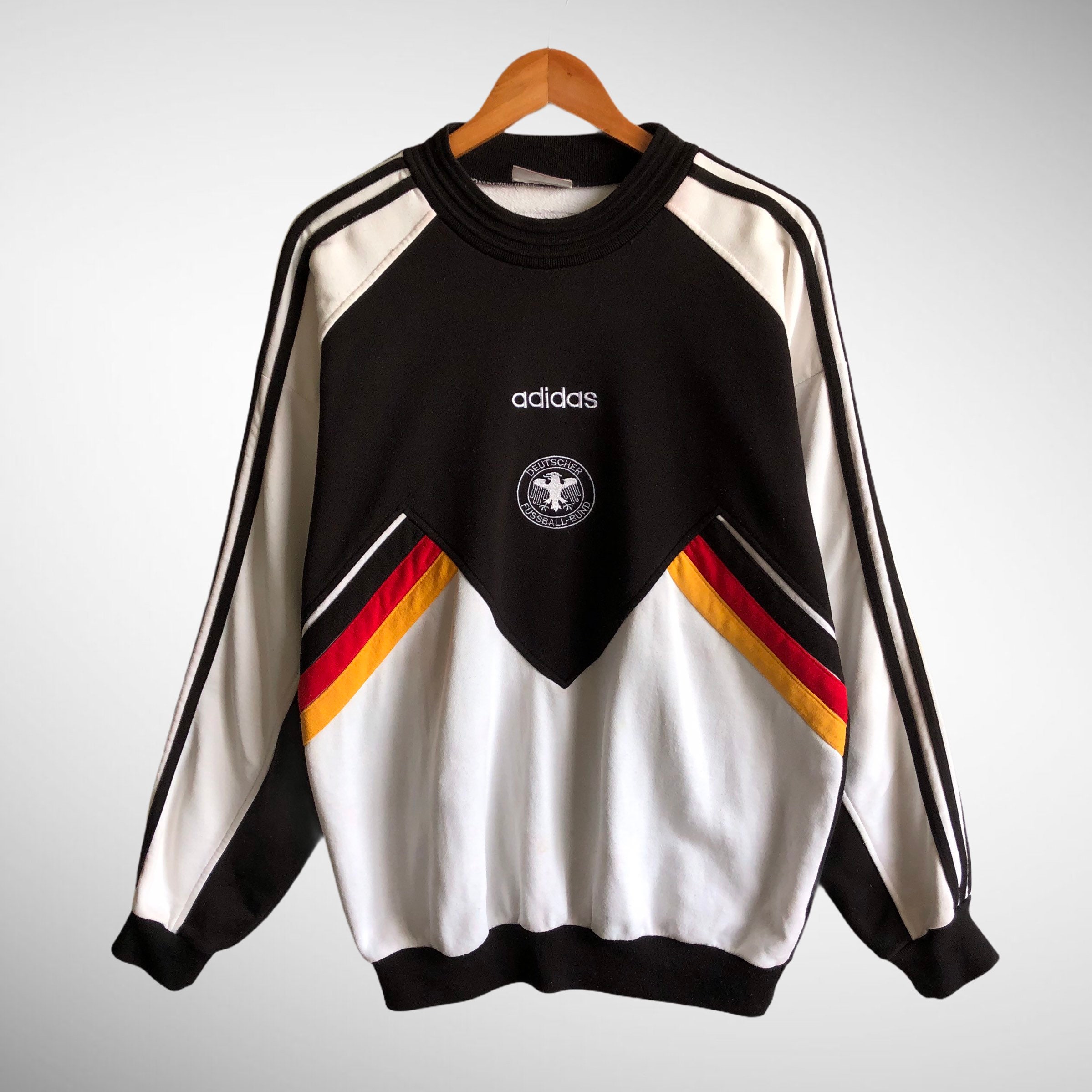 Preguntar flor Perdóneme Vintage Adidas Germany Football Sweatshirt Adidas Germany - Etsy