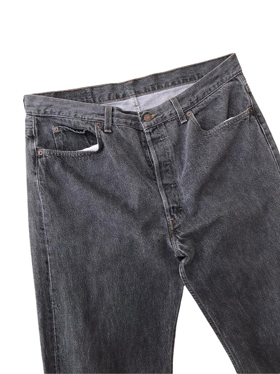 Vintage 90s Levis 501 Black Faded Wash Jeans Size 35 Levis Vintage 90s Levis 501 Black Faded Wash Jeans Size 35 Levis