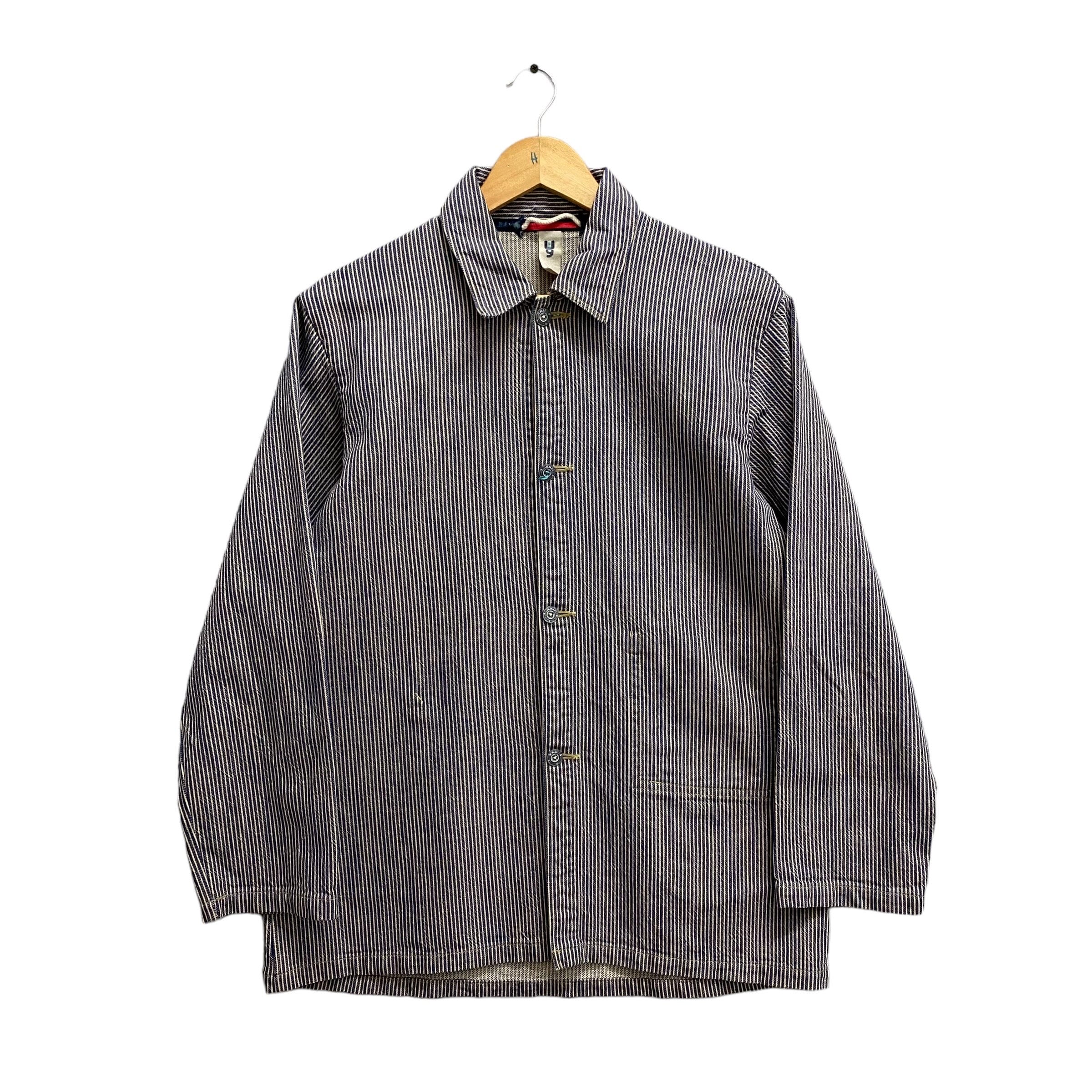 Vintage Umii908 by 45rpm Hickory Striped Workwear Jacket