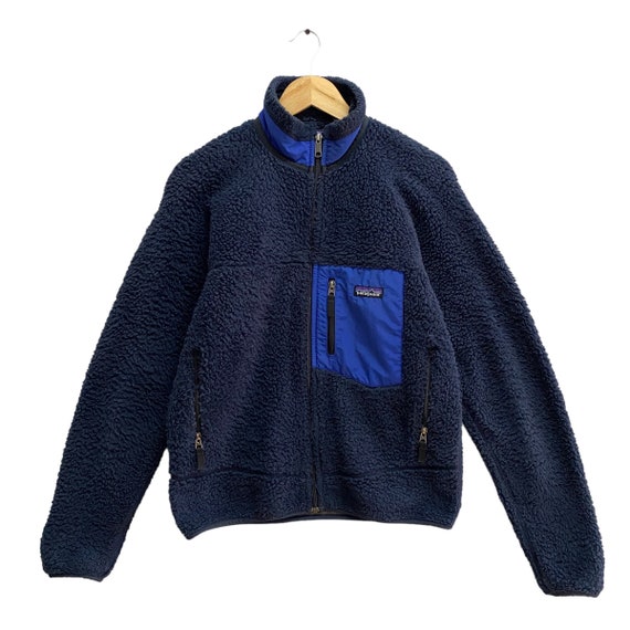 Vintage Patagonia Polartec Zipper Fleece Sweater … - image 1