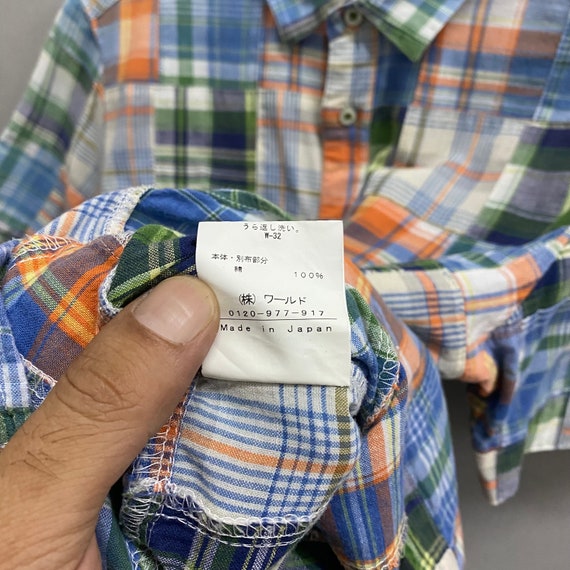 Vintage Boycottt Boro Patchwork Checkered Multico… - image 8