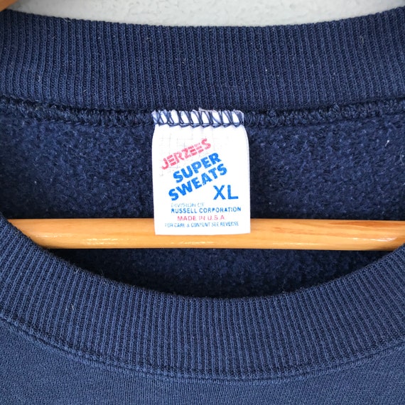 【USA製】80s JERZEES blank sweat shirt 80s USA製 JERZEES BY RUSSELLラッセル 無地 スウェット 杢