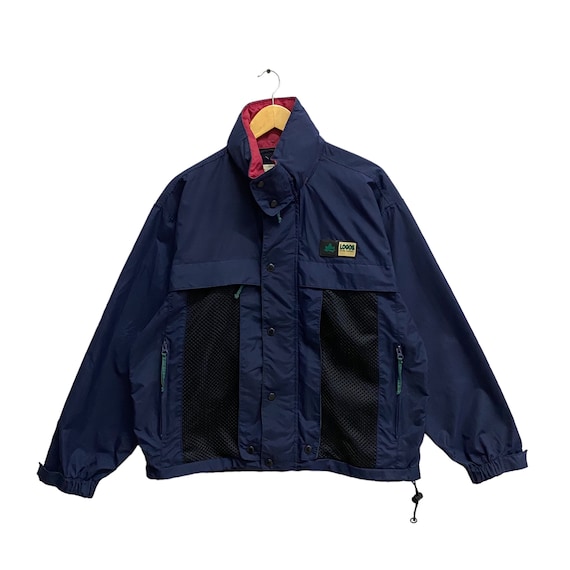 ジャケット・アウター Us navy propsstore sundaysbest vintage Vintage 90s Logos Outing Equipment Navy Jacket Size Large