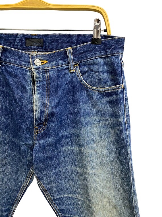 Vintage 90s Beams Japan Blue Jeans Size 32 Non Se… - image 4