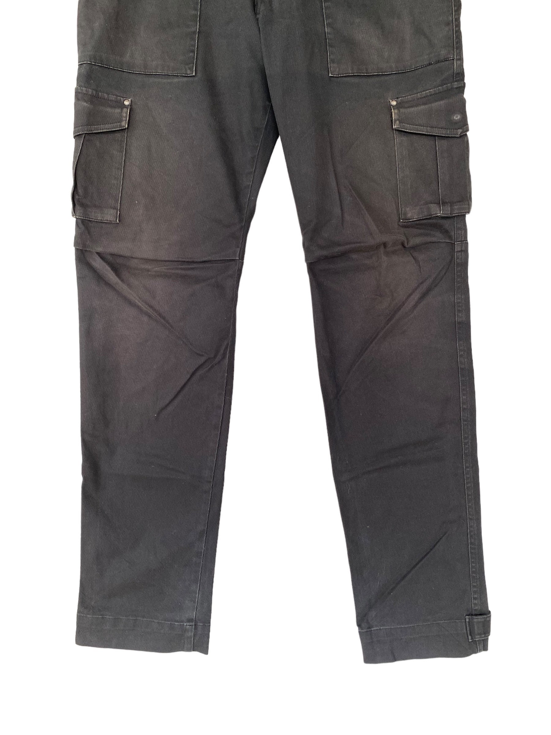 Vintage Boycott Black Cargo Pant Size 30 Boycott Zipper Fly