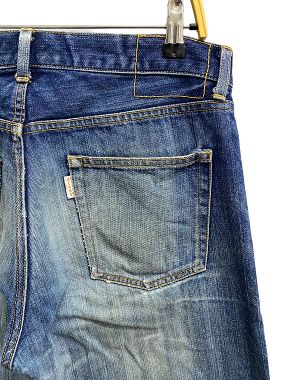 Vintage 90s Beams Japan Blue Jeans Size 32 Non Se… - image 8