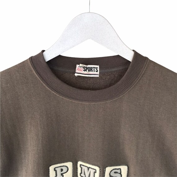 Vintage Person Maison Sports Green Sweatshirt Siz… - image 2