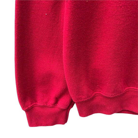 Vintage Cougar Football Red Sweatshirt Large Coug… - image 5