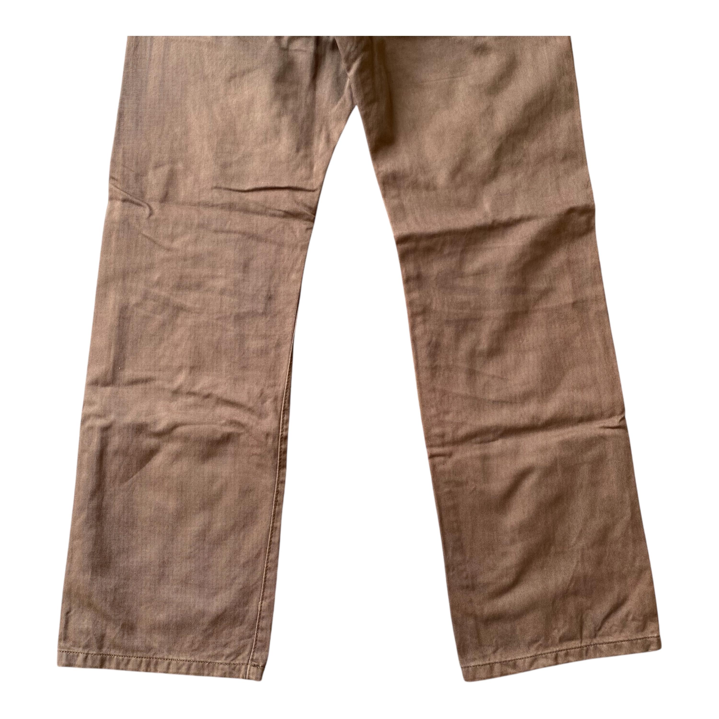 パンツ y2k Japaneselabel archive semanticdesign Vintage Y2K Japanese Brand Semantic Design Distressed Pants W29 - Etsy