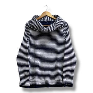 Vintage Tommy Hilfiger Striped Turtle Neck Sweatshirt MEDIUM Tommy Hilfiger Crewneck Tommy Hilfiger Sweater Pullover Tommy Hilfiger Jumper